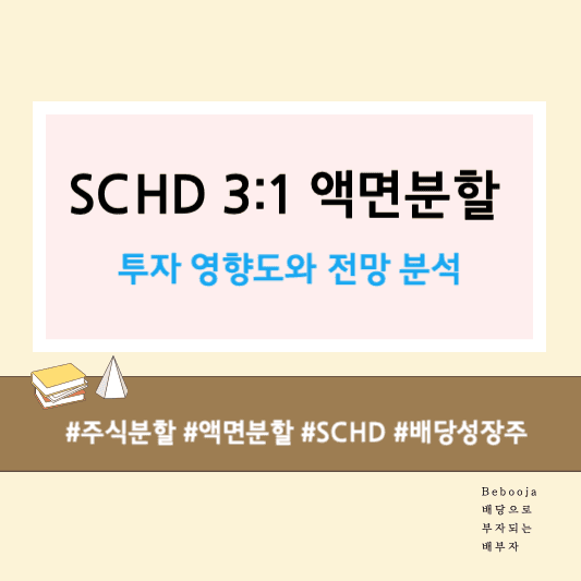 thumbnail for SCHD 3대1 주식분할(액면분할) 발표 - 영향과 향후 전망